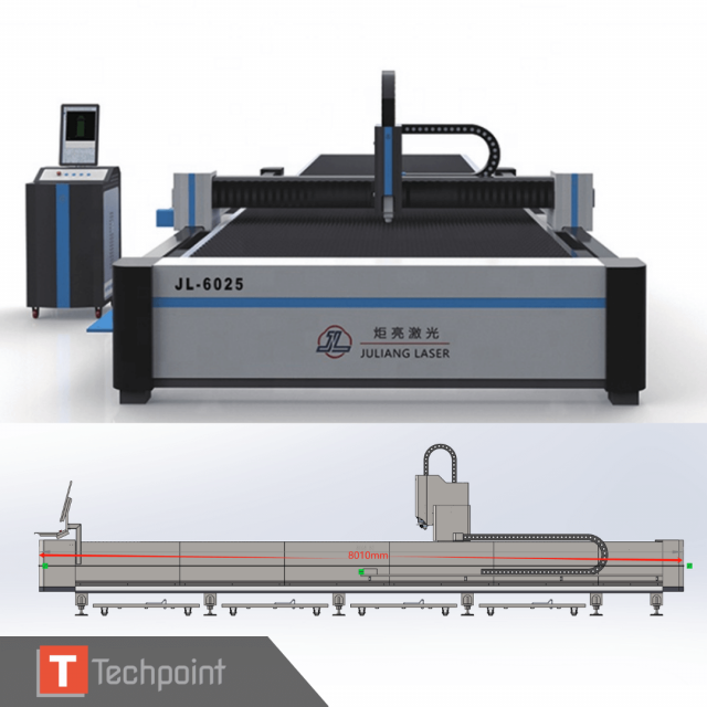 Оптоволоконный лазерный станок JL6025